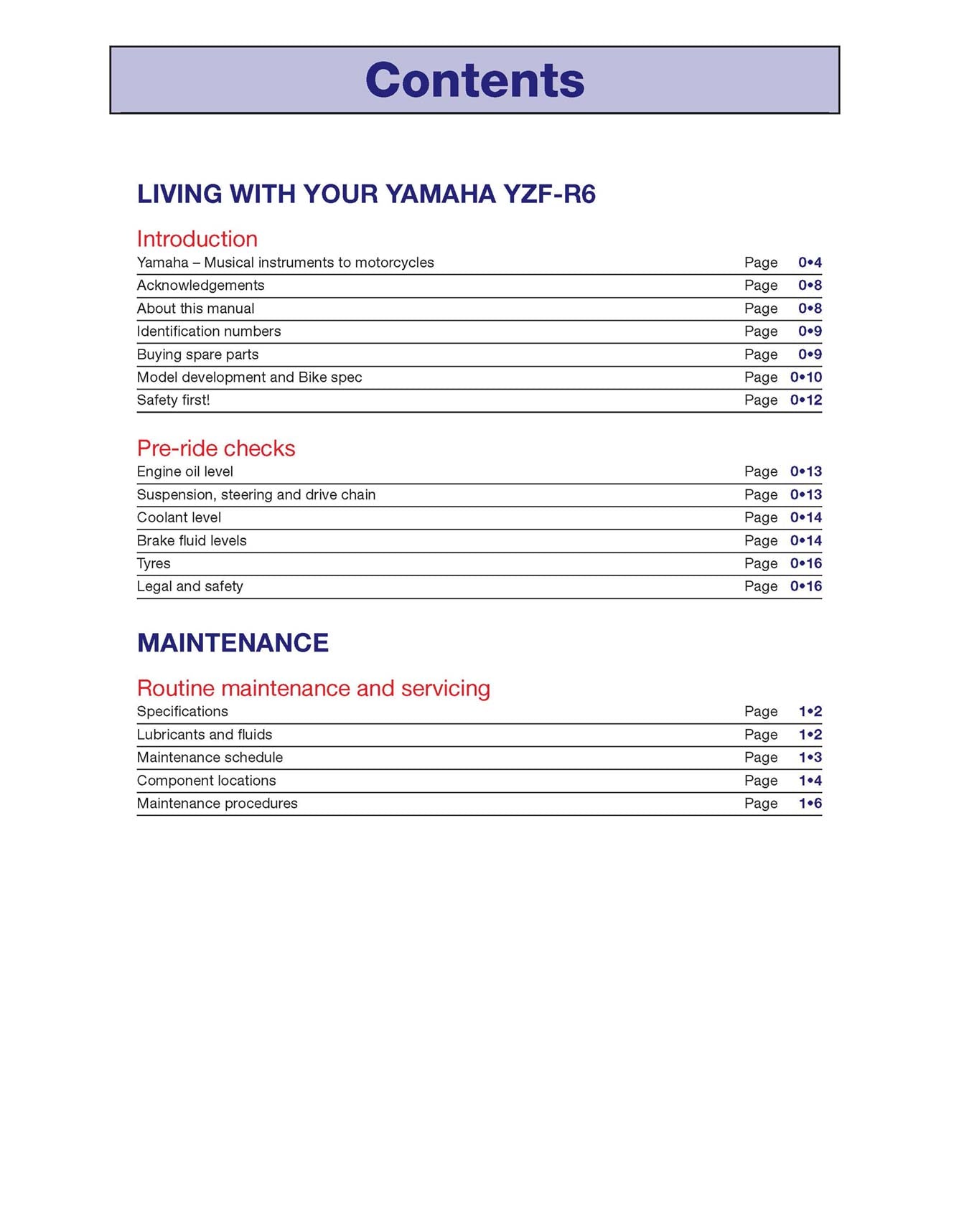Yamaha YZF-R6 Haynes Repair Manual (2003-2005) Haynes Repair Manual