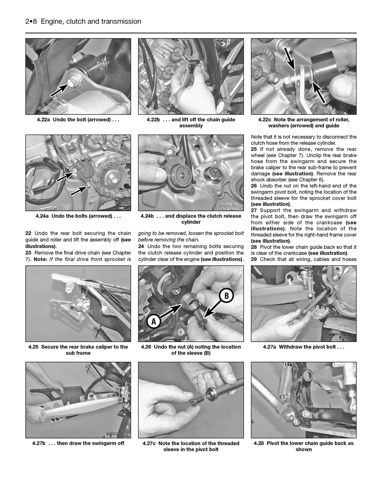 KTM EXC Enduro & SX Motocross (2000-2007) Haynes Repair Manual
