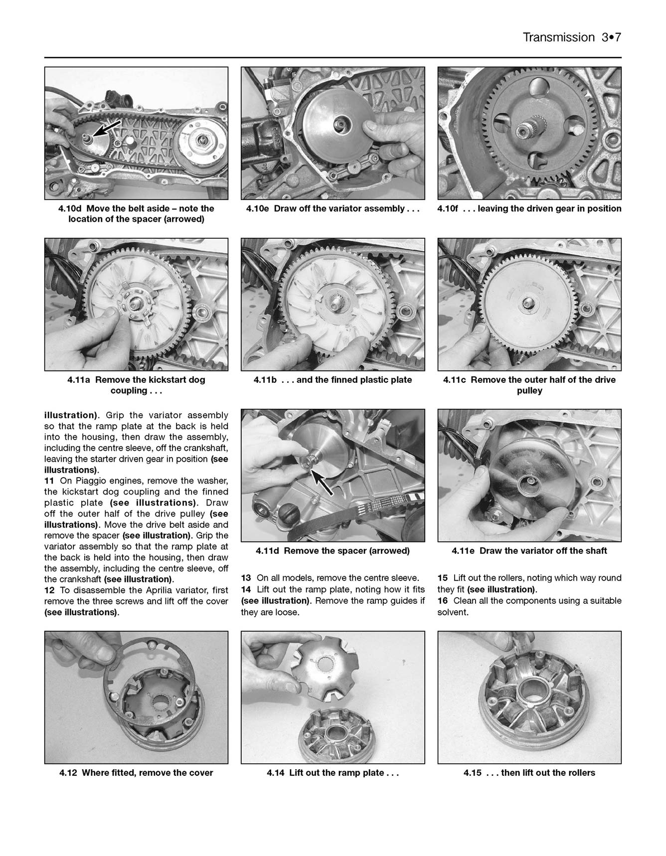 Aprilia SR50, Rally, Sonic & Habana/Mojito Scooters (1993-2009) Haynes Repair Manual