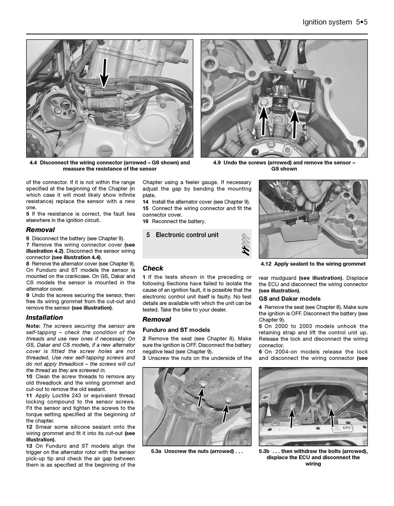 BMW F650 Singles (1994-2007) Haynes Repair Manual - Premium Hardback Edition