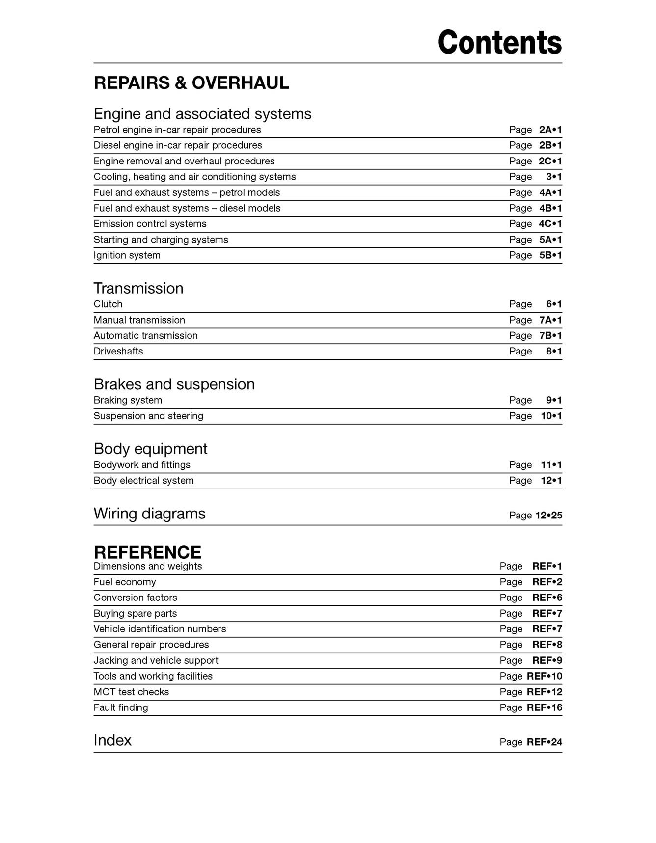 Volvo S60 Petrol & Diesel (2000-2009) Haynes Repair Manual