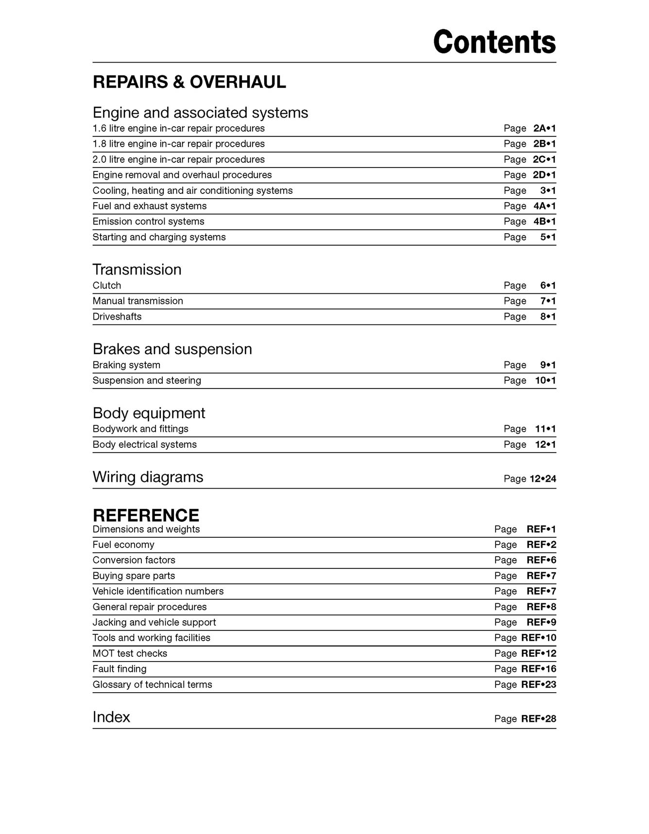 Ford Focus Diesel (2005-2011) 54 to 61 Haynes Repair Manual