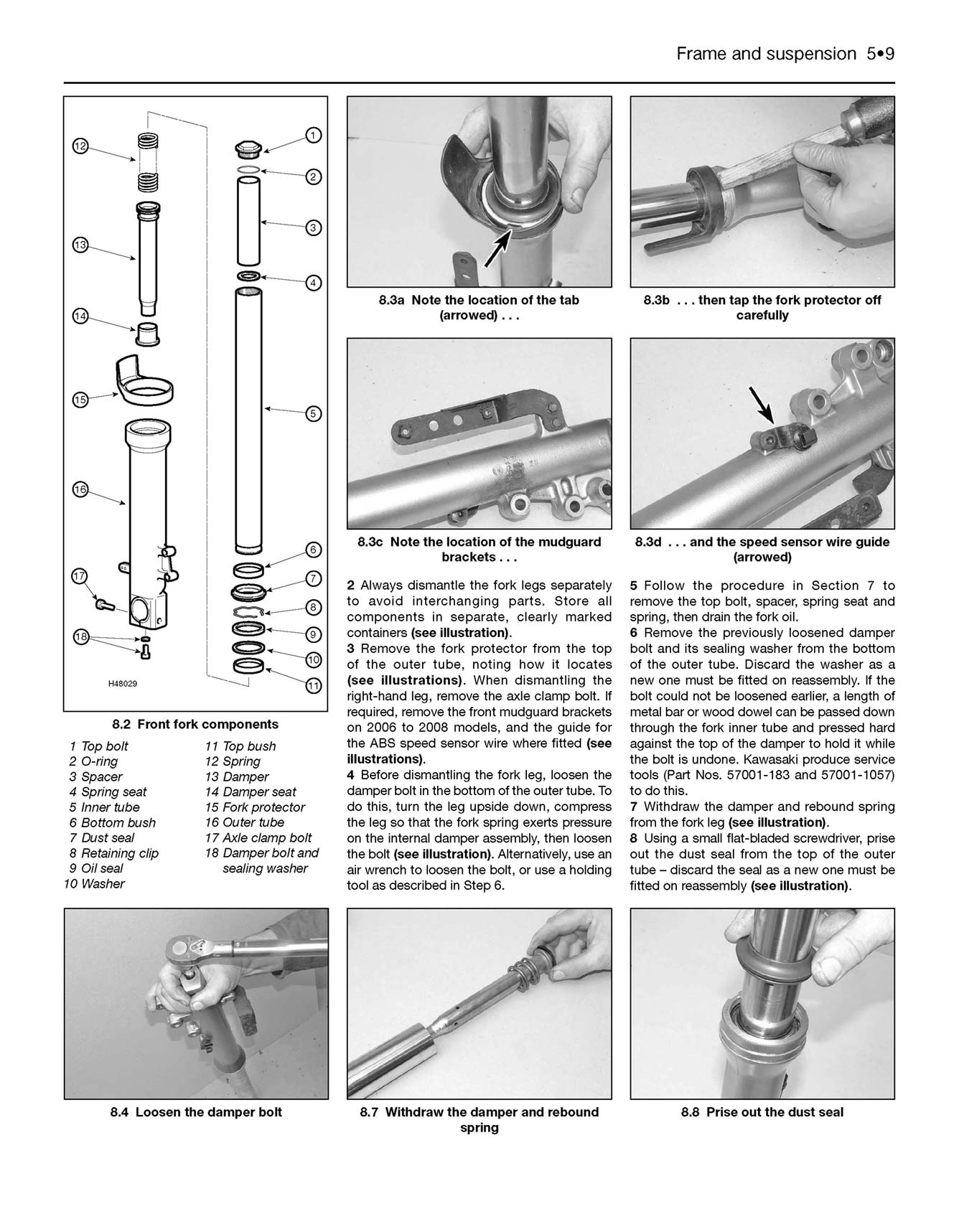 Kawasaki ER-6f & ER-6n (2006-2016) Haynes Repair Manual