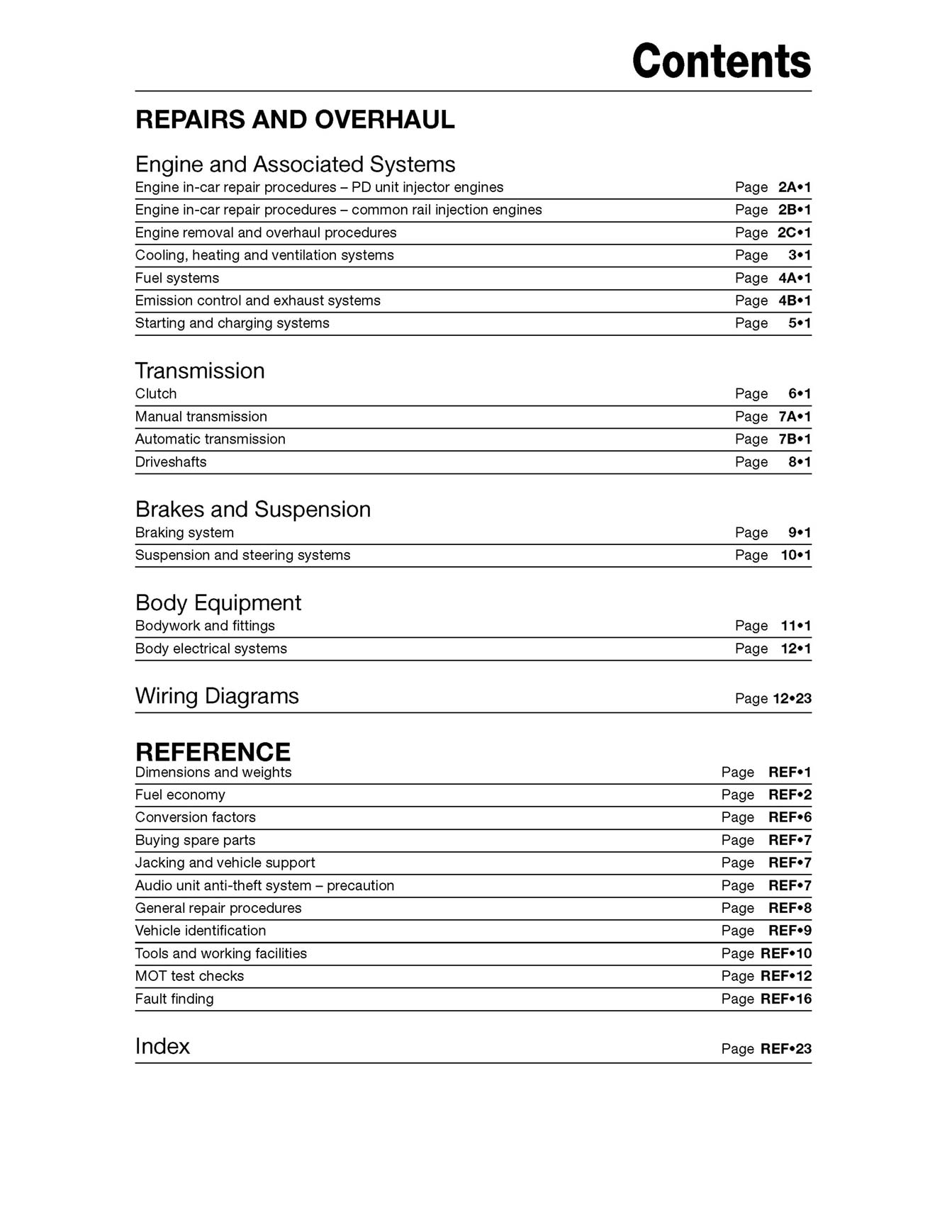 Volkswagen Passat Diesel (June 2005-2010) Haynes Repair Manual