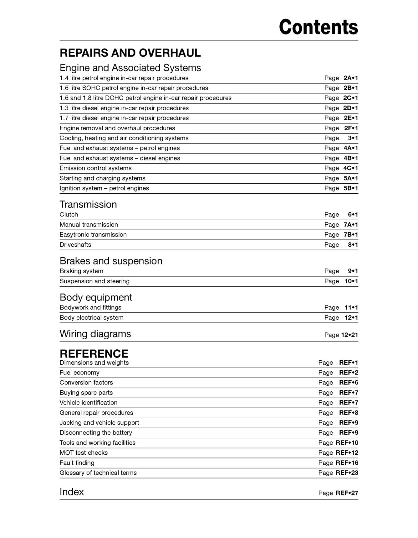 Vauxhall/Opel Meriva Petrol & Diesel (2003-May 2010) Haynes Repair Manual
