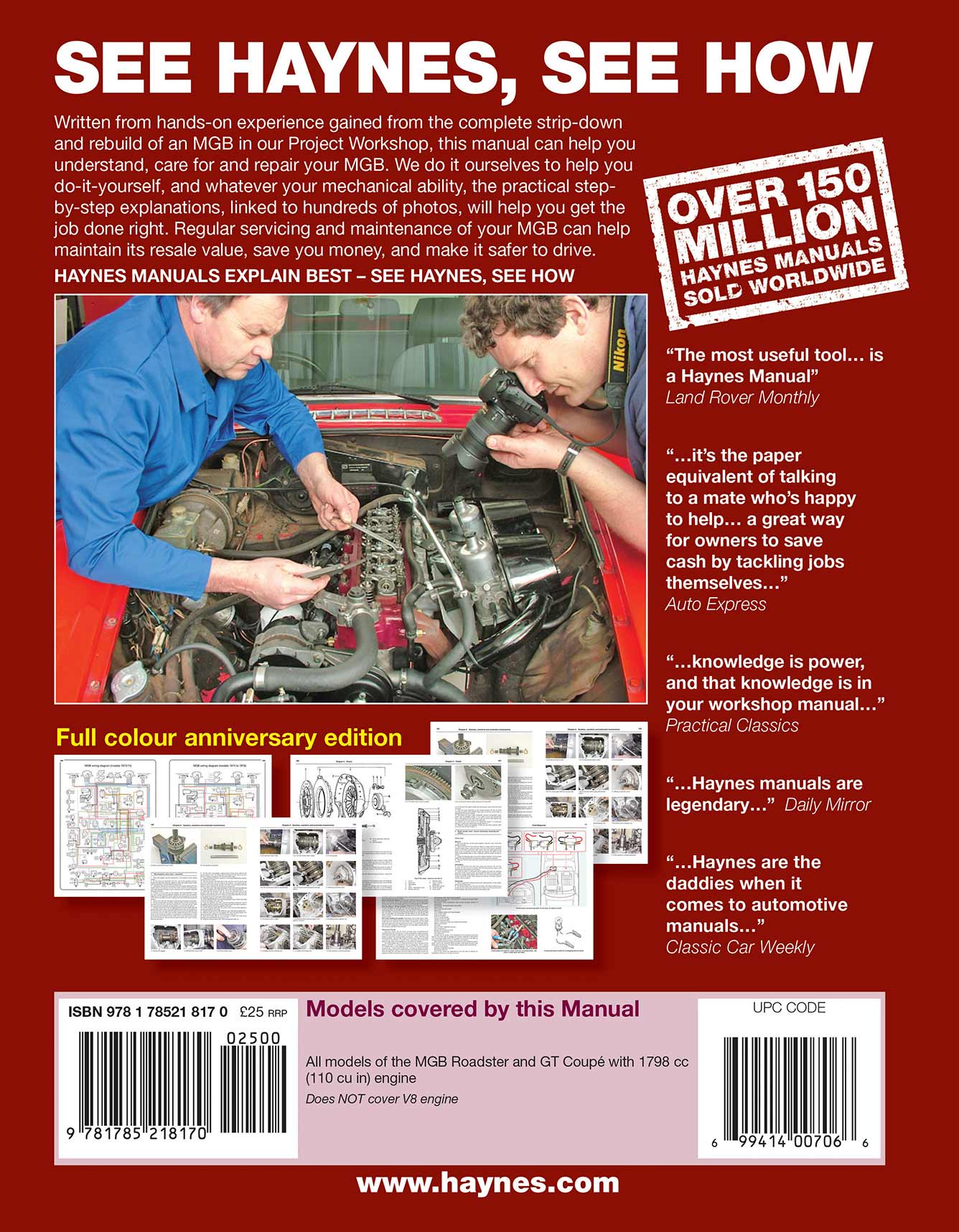 MGB 1962-1980 (classic reprint)