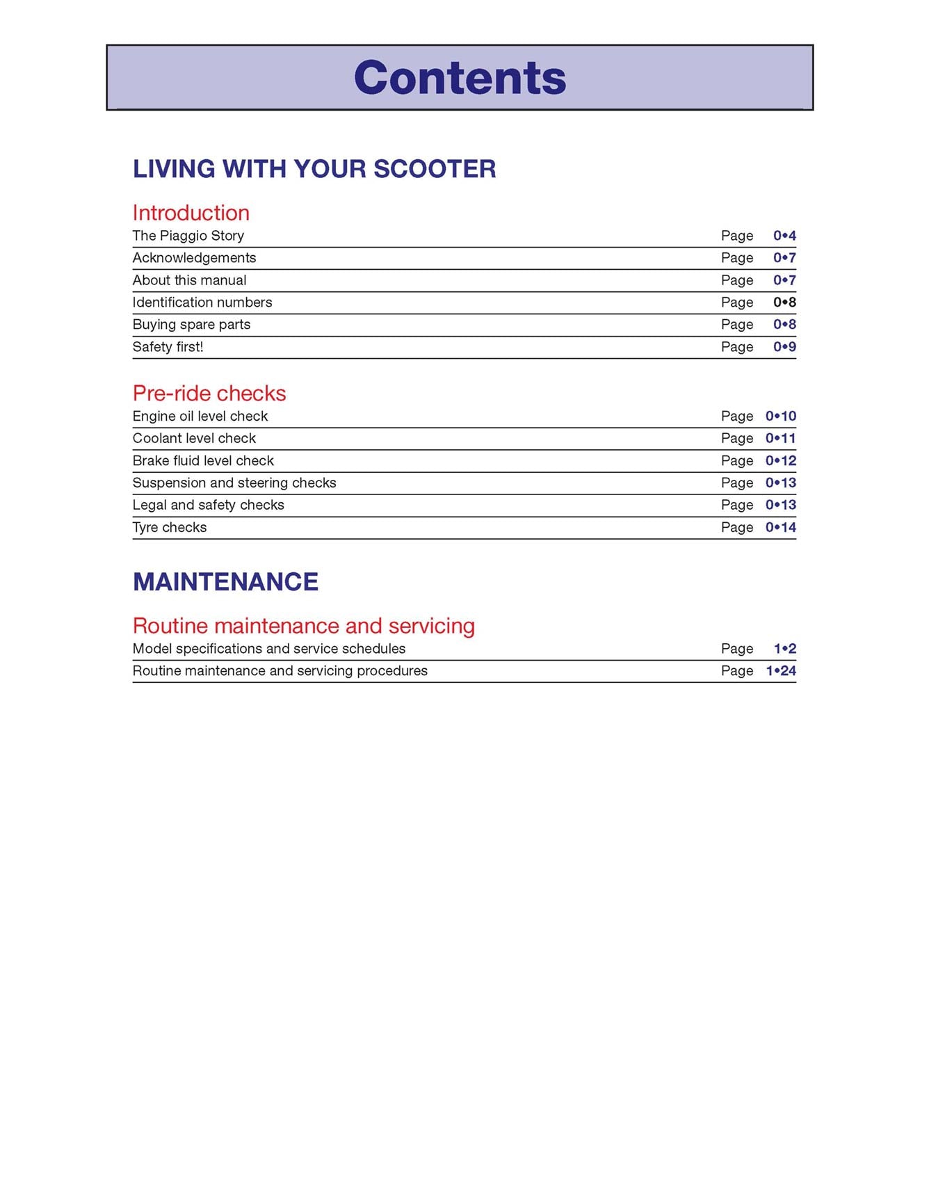 Vespa GTS, GTV, LX & S 125 to 300 (2005-2018) Haynes Repair Manual