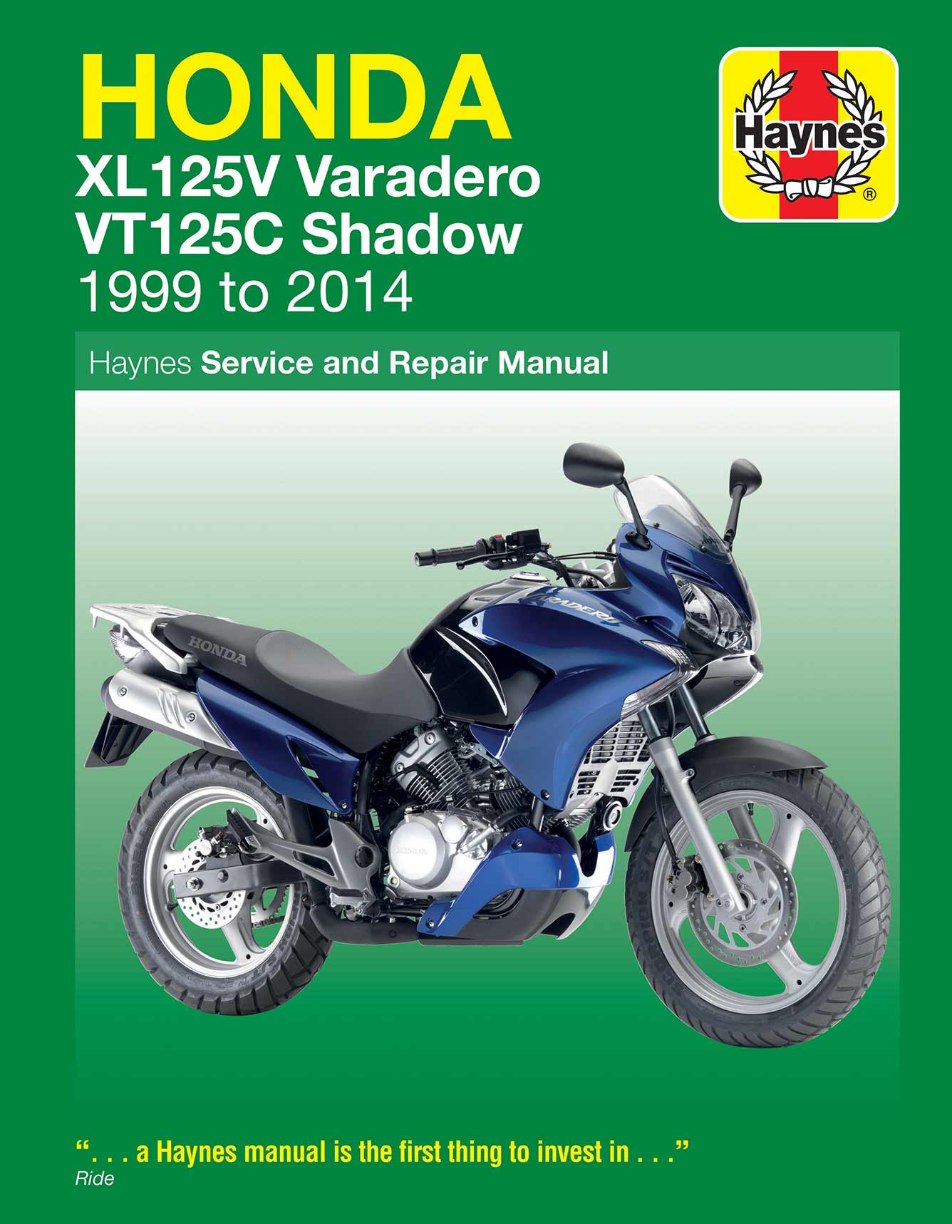 Honda XL125V & VT125C (1999-2014) Haynes Repair Manual – Haynes
