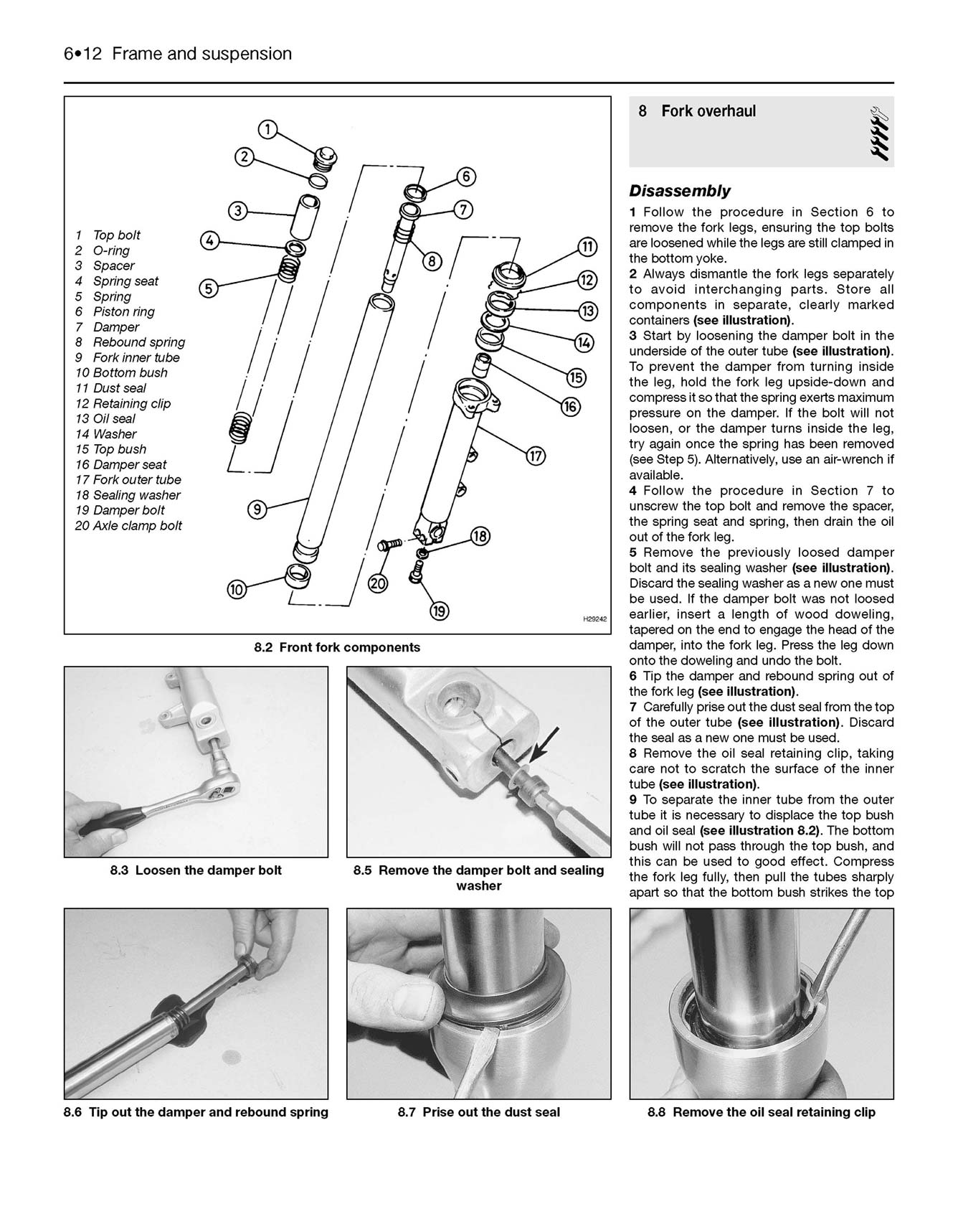 Honda XL125V & VT125C (1999-2014) Haynes Repair Manual