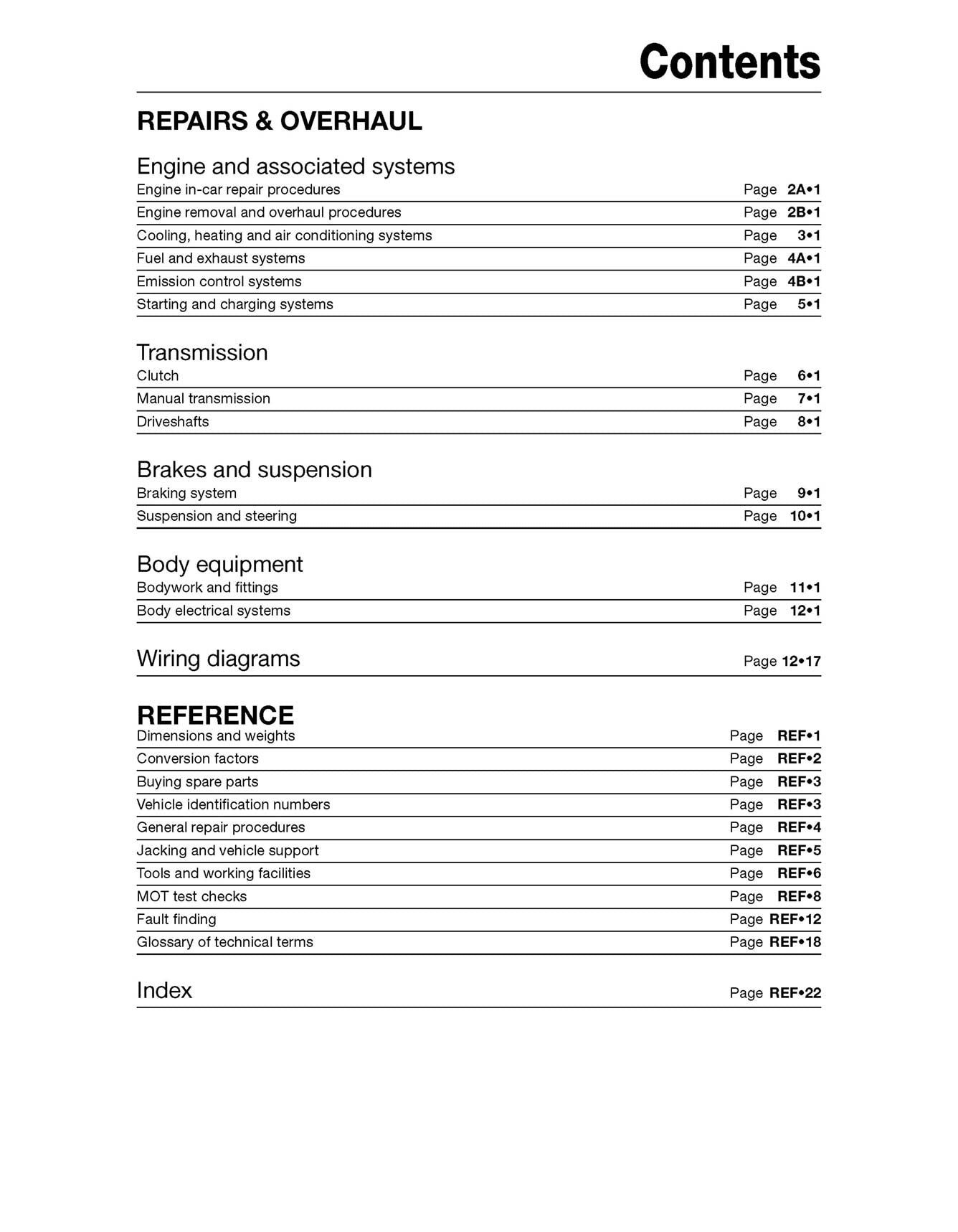 Ford Transit Connect Diesel (2002-2011) Haynes Repair Manual