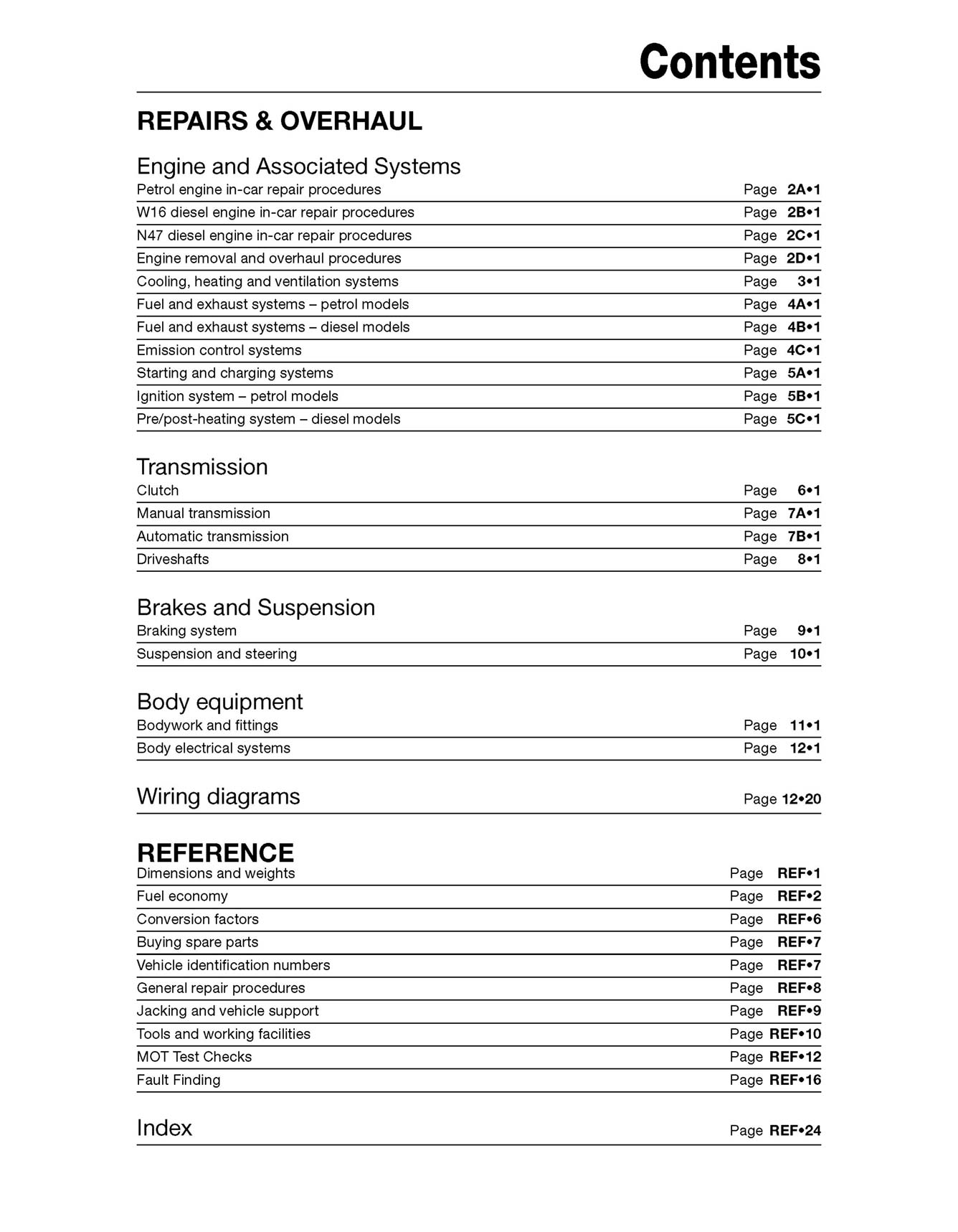 MINI Petrol & Diesel (Nov 2006-2013) Haynes Repair Manual