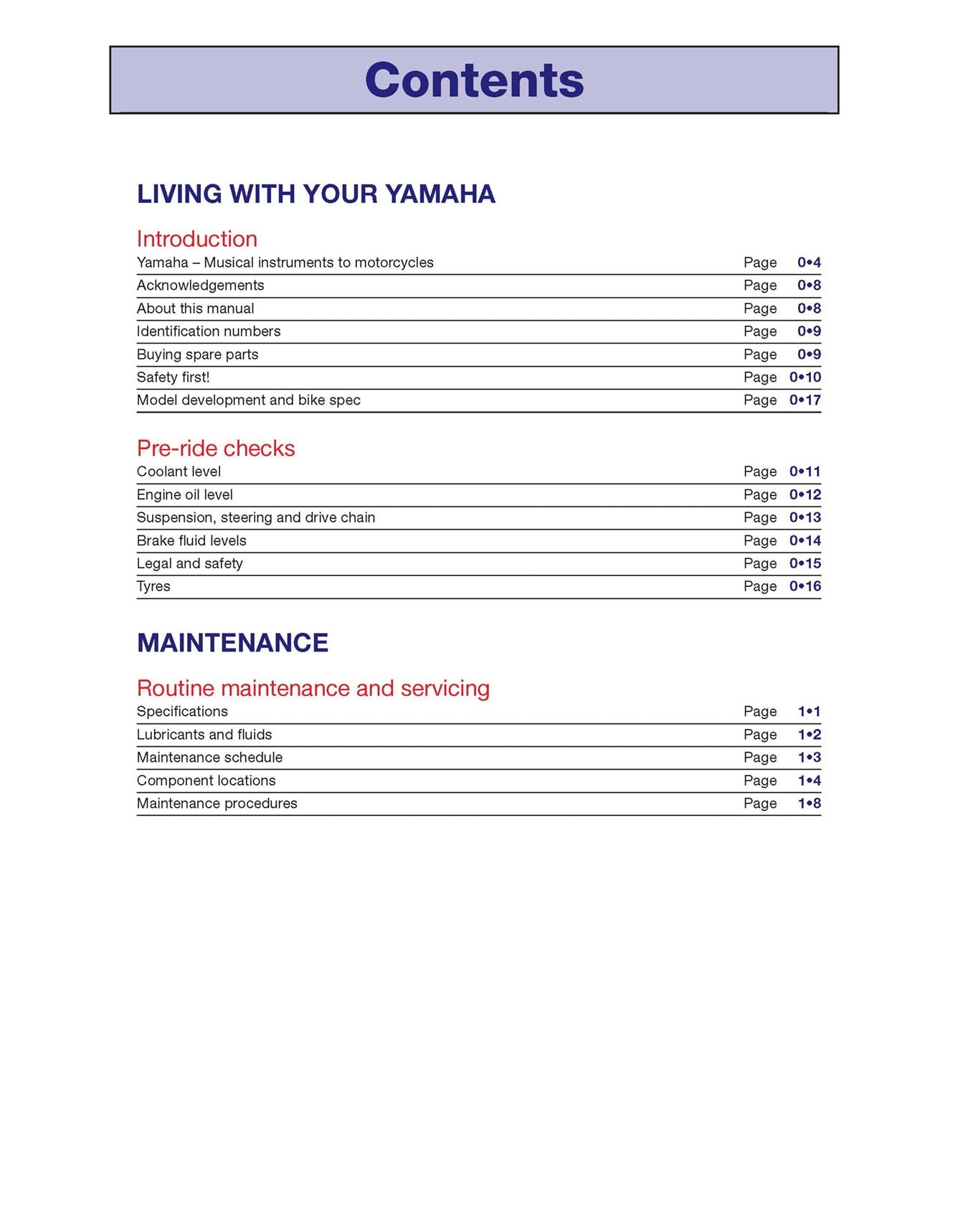 Yamaha XT660 & MT-03 (2004-2011) Haynes Repair Manual