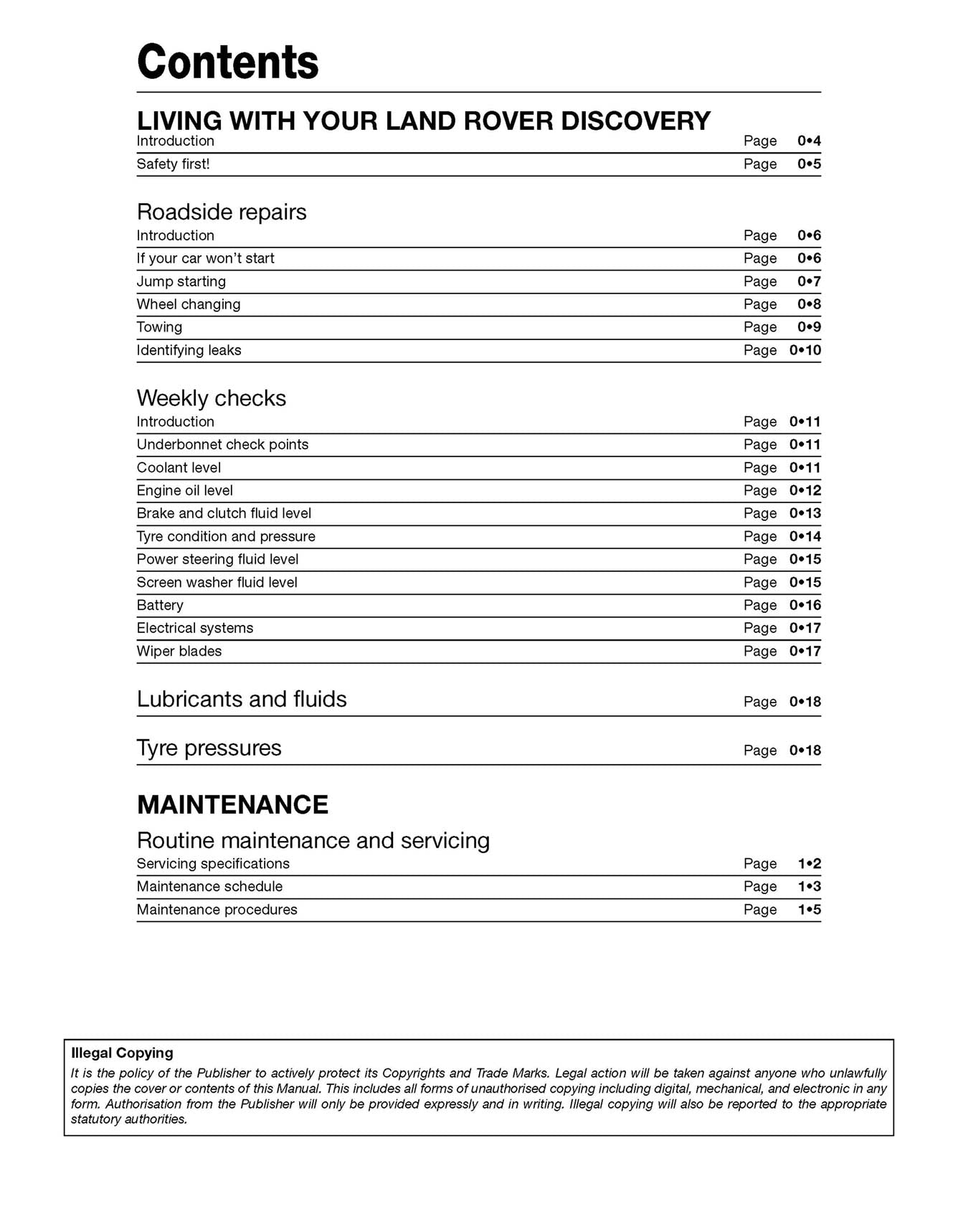 Land Rover Discovery Diesel (Aug 2004-Apr 2009) Haynes Repair Manual