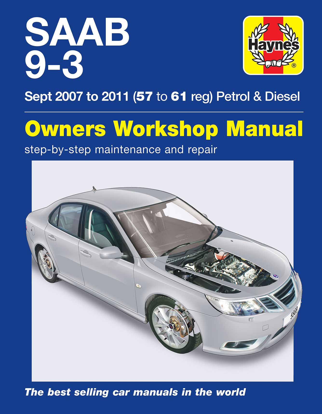 SAAB 9-3 Petrol & Diesel (2007-2011) Haynes Repair Manual