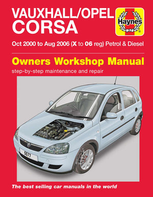 DIY Maintenance & Repair Manuals for Vauxhall Combo Mk I Cars