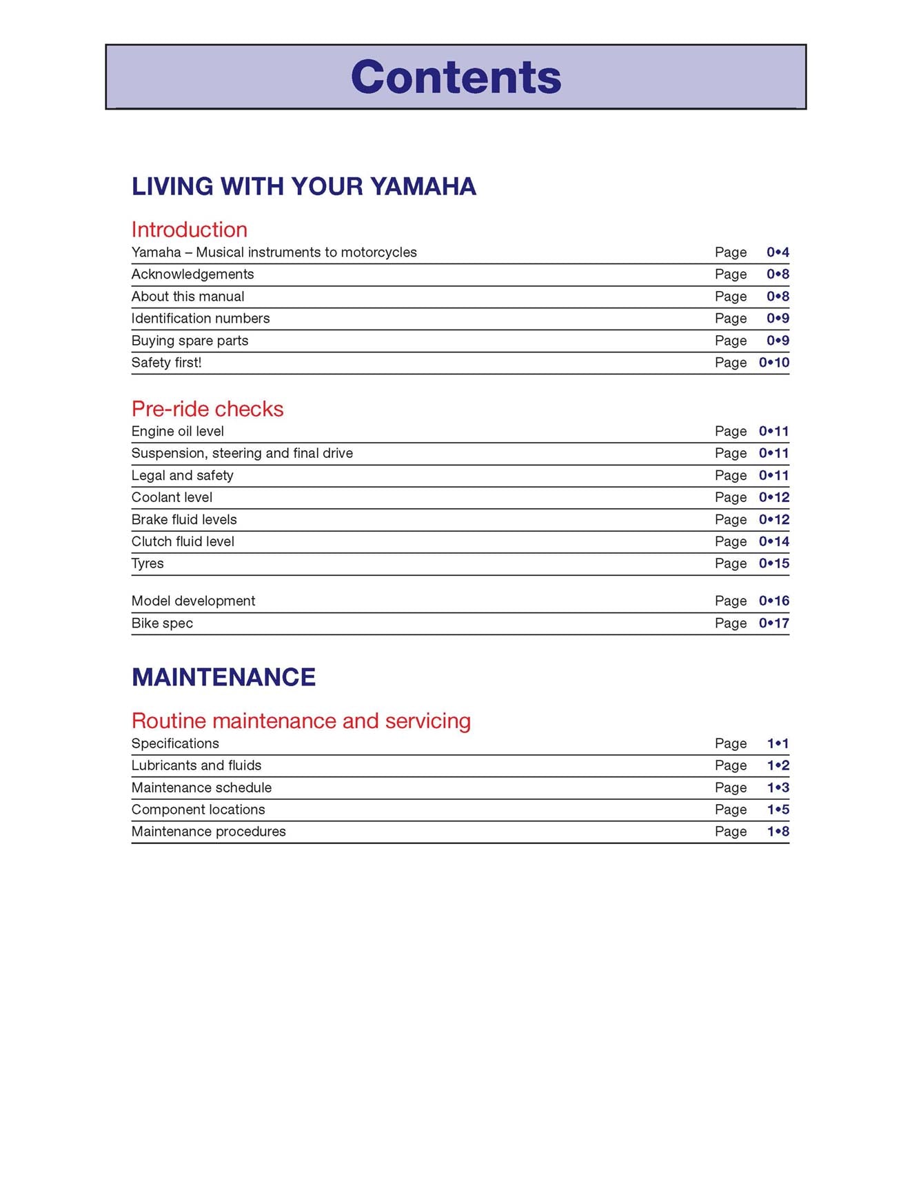 Yamaha FJR1300 (2001-2013) Haynes Repair Manual