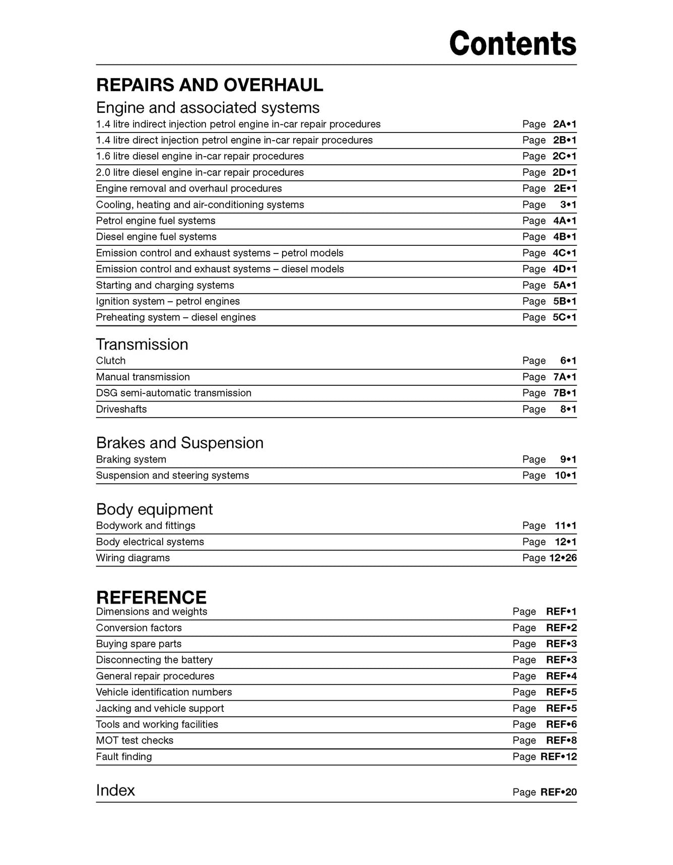 Golf Petrol & Diesel (2009-2012) Haynes Repair Manual Printed Book Look Inside Featured Image