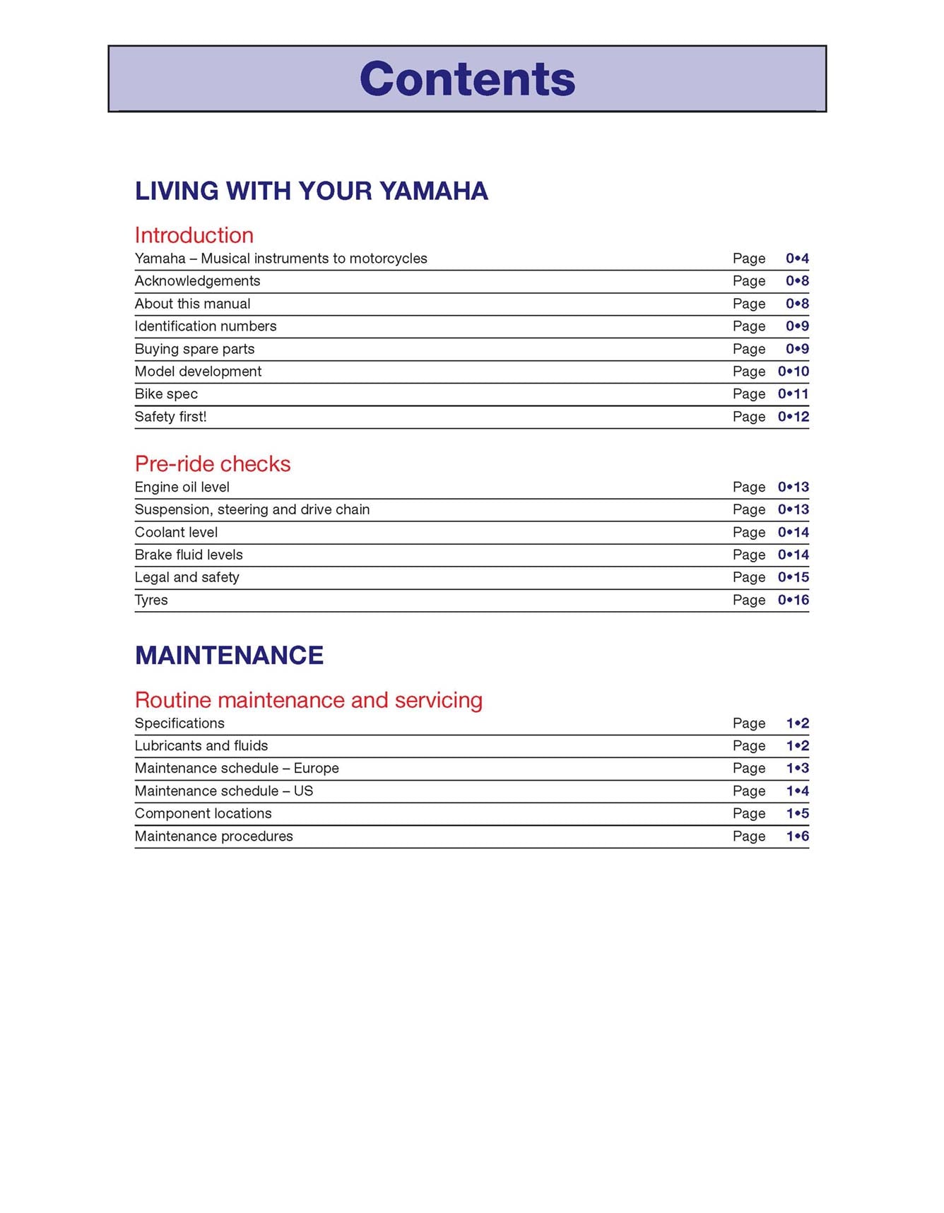 Yamaha XJ6 & FZ6R (2009-2015) Haynes Repair Manual