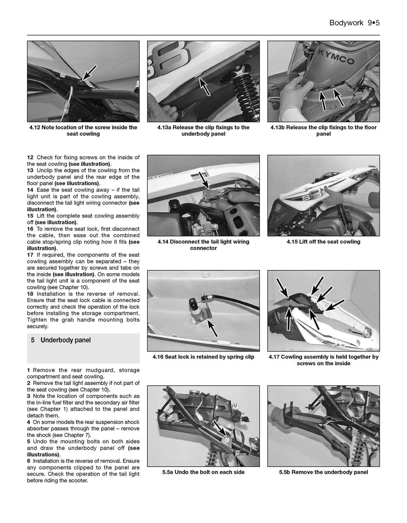 Kymco Agility (2005-2015) and Super 8 (2007-2015) Scooters Haynes Repair Manual