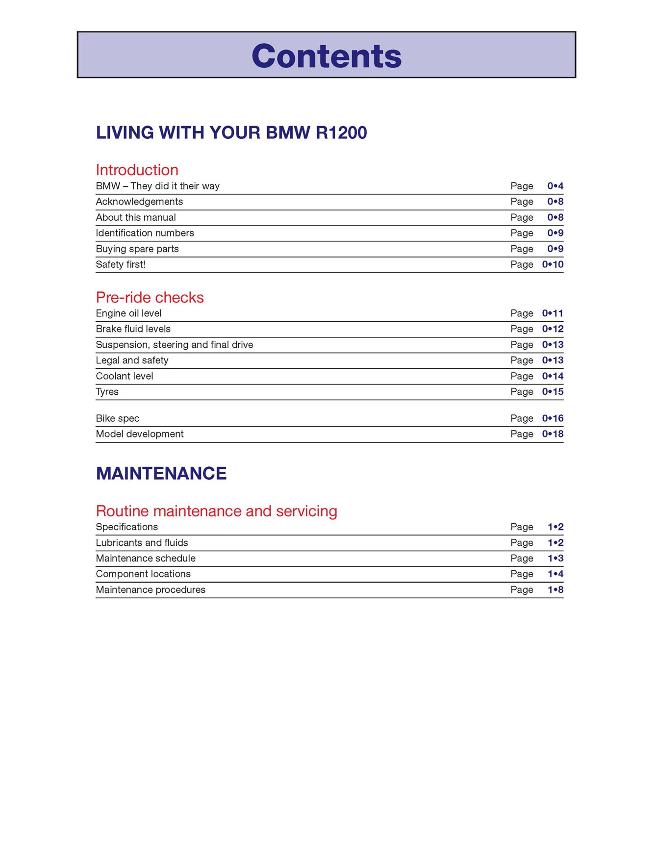 BMW R1200 dohc liquid-cooled Twins (2013-2016) Haynes Repair Manual