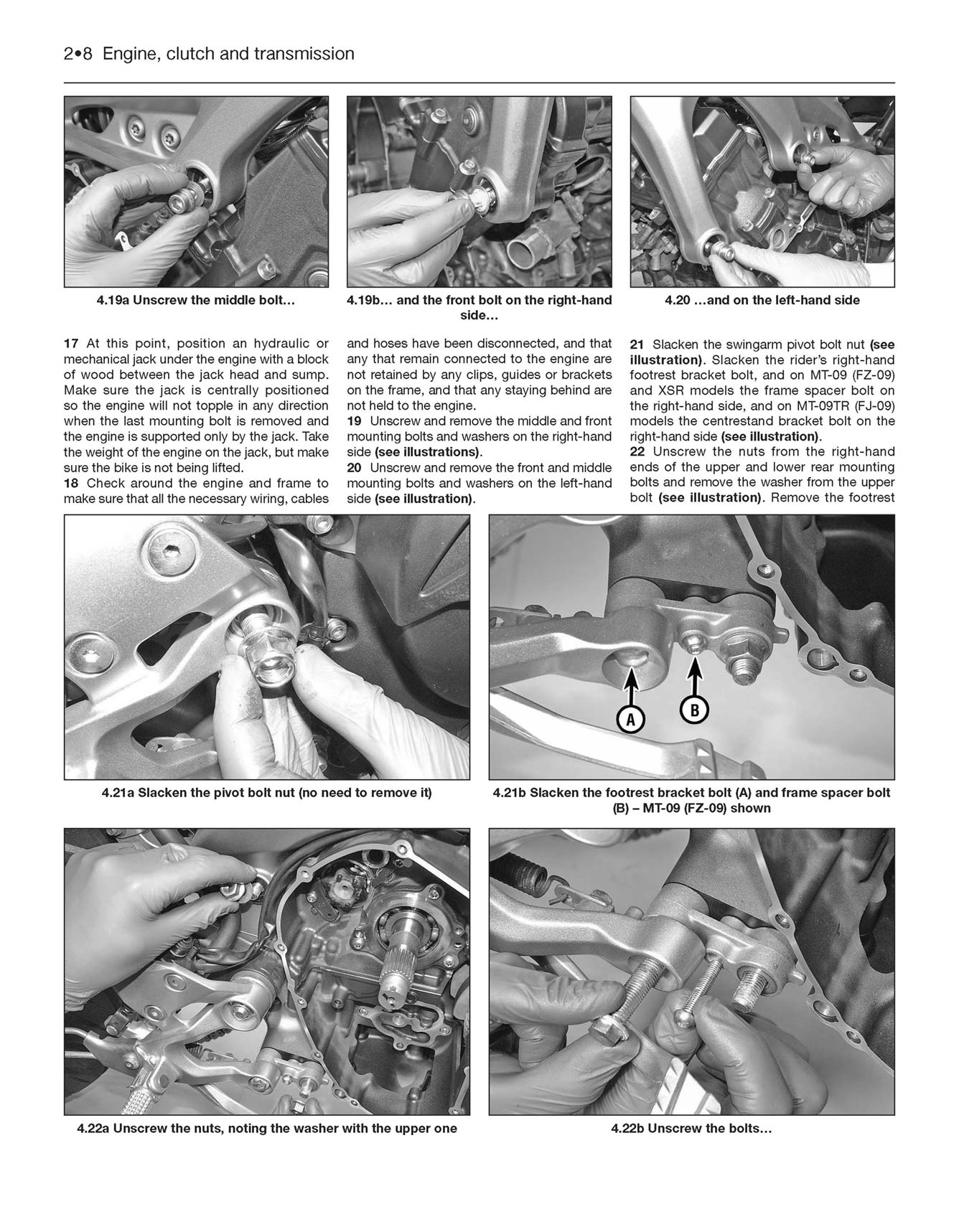 Yamaha MT-09, FZ-09, Tracer FJ-09 & XSR900 (2013-2019) Haynes Repair Manual