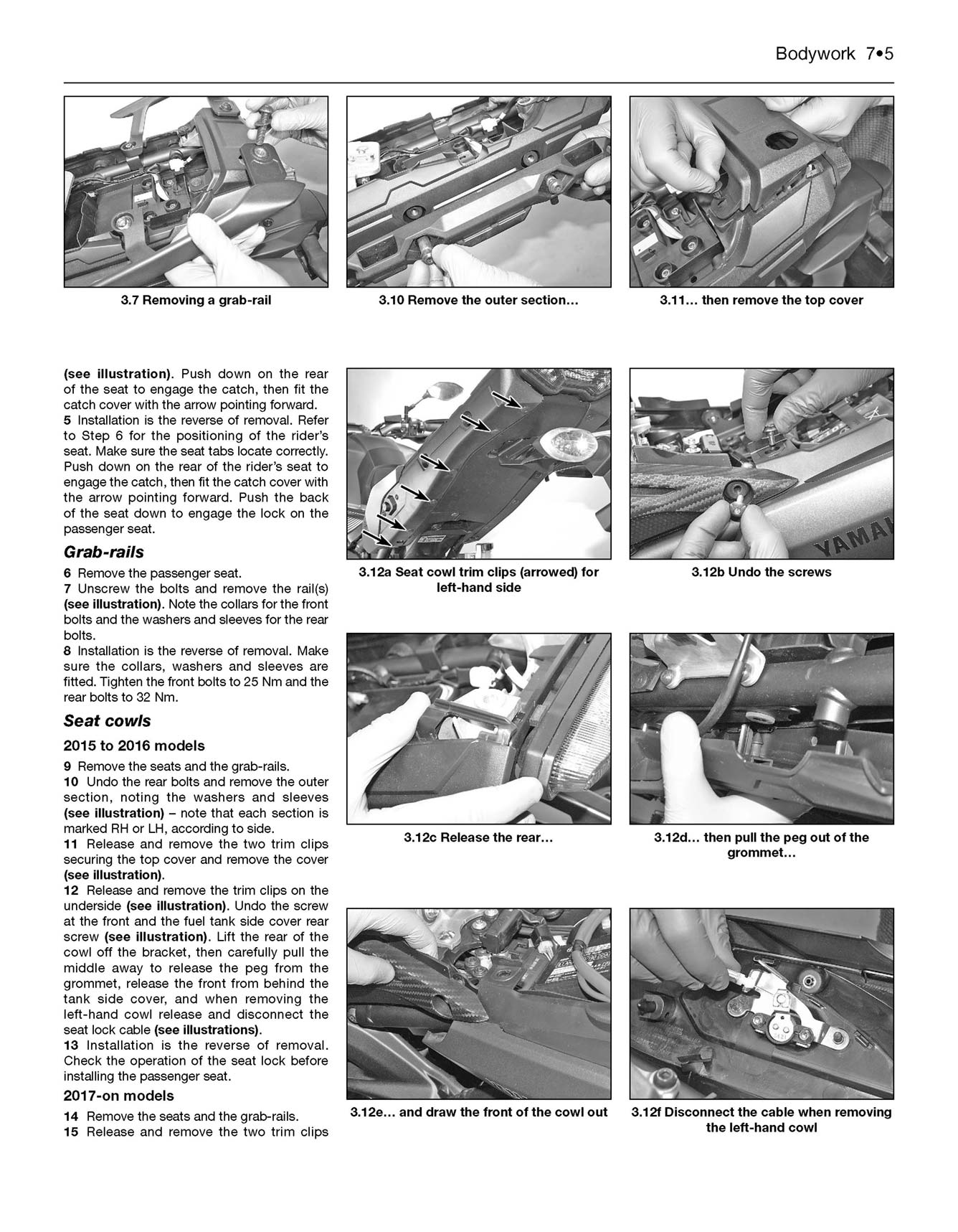 Yamaha MT-09, FZ-09, Tracer FJ-09 & XSR900 (2013-2019) Haynes Repair Manual