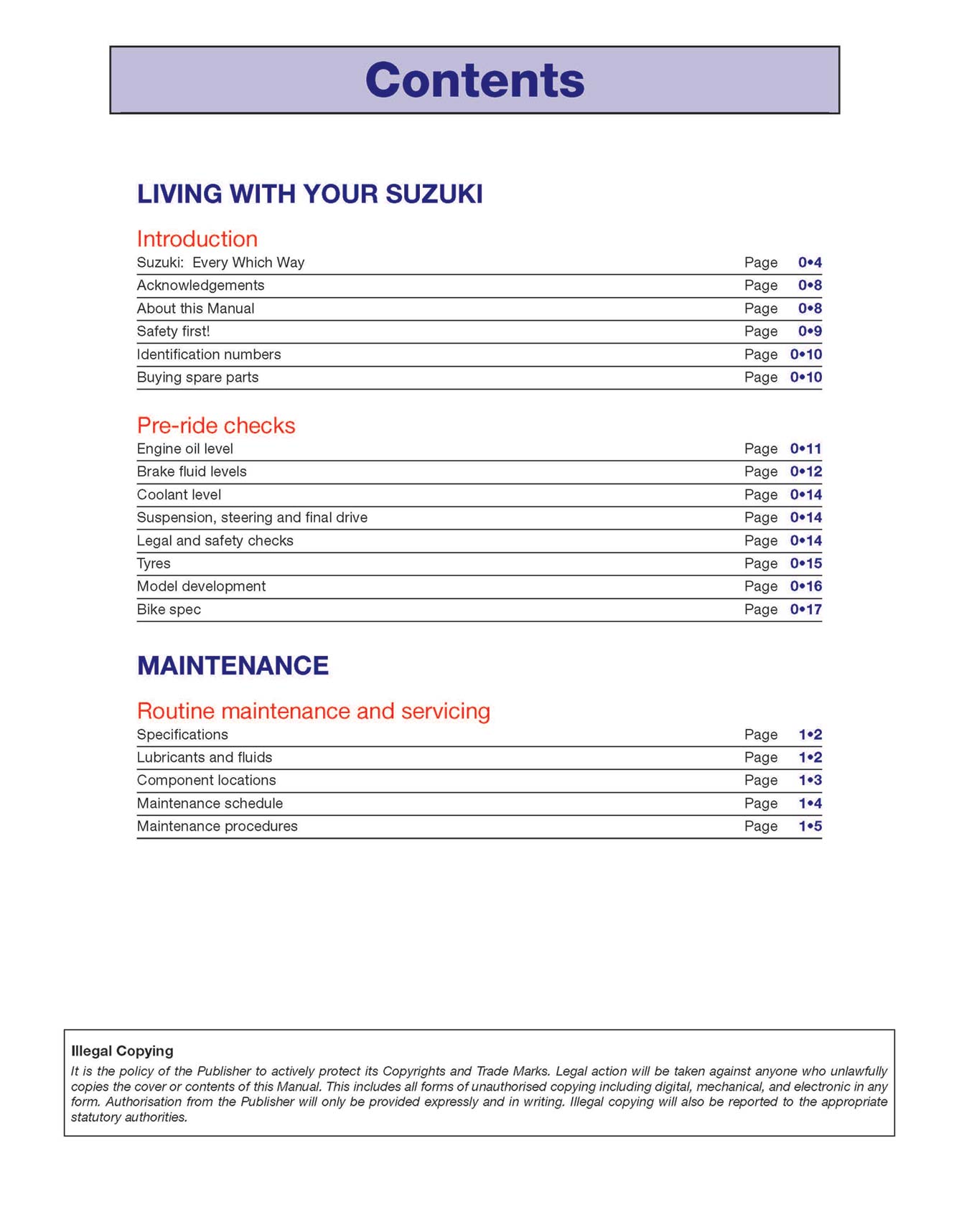Suzuki GSX-R1000 (2009-2016) Haynes Repair Manual