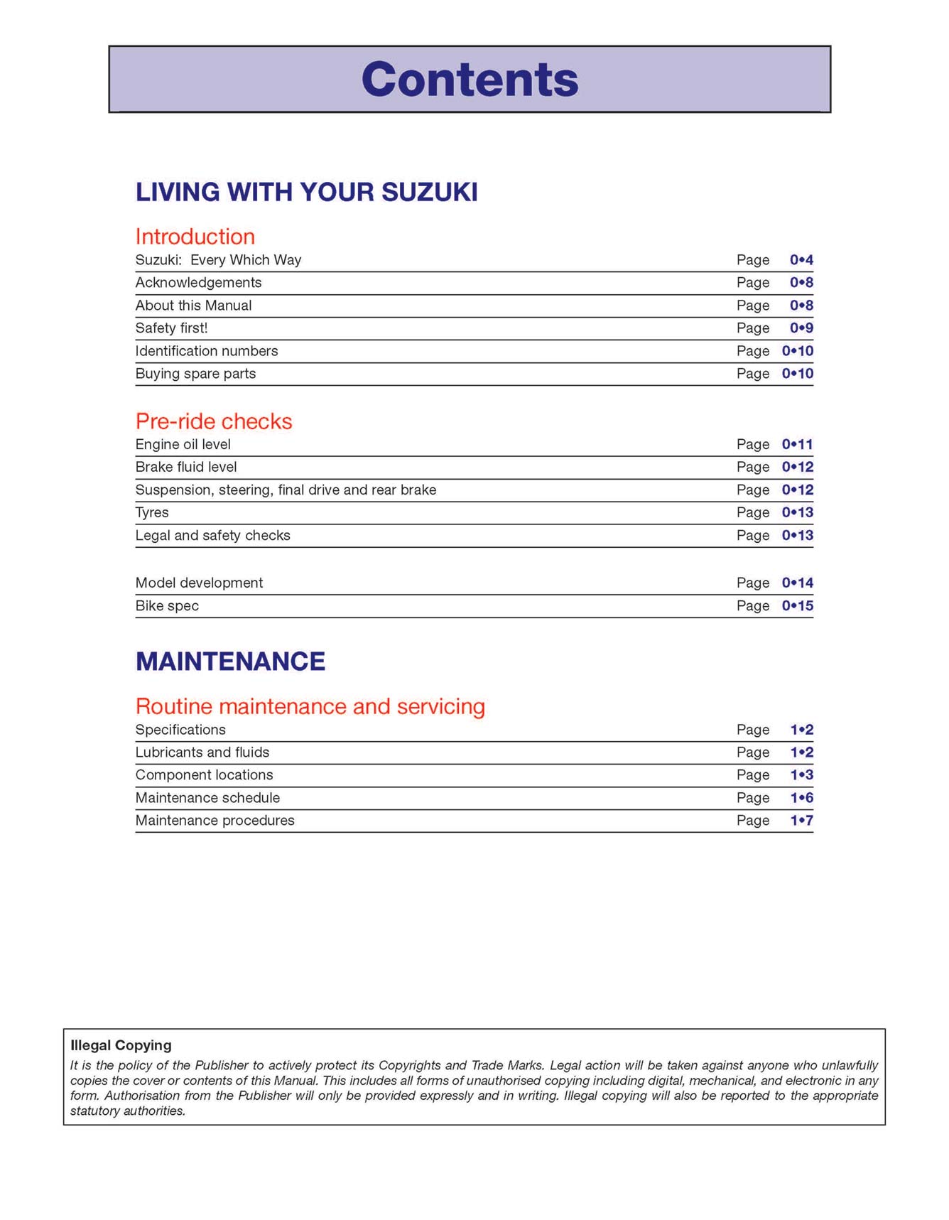 Suzuki RV125/200 VanVan (2003-2017) Haynes Repair Manual