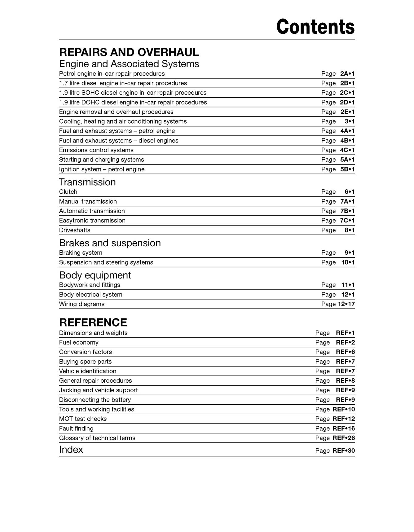 Vauxhall/Opel Zafira (Mar 2009-2014) 09 to 64 Haynes Repair Manual