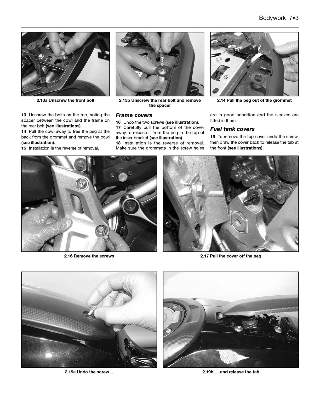 Yamaha MT-07, Tracer & XSR700 (2014-2017) Haynes Repair Manual