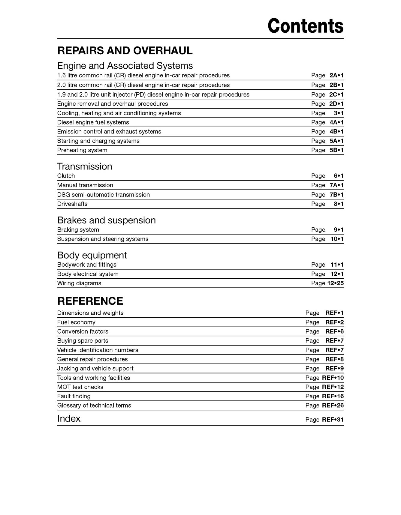 Volkswagen Caddy Diesel (Mar 2004-Sept 2015) 04 to 65 Haynes Repair Manual