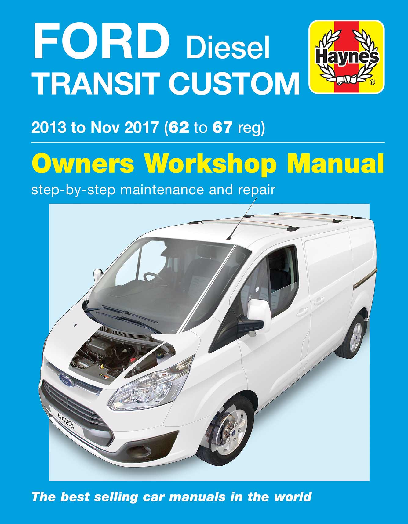 Ford Transit Custom Diesel (2013-Nov 2017) 62 to 67 Haynes Repair Manual