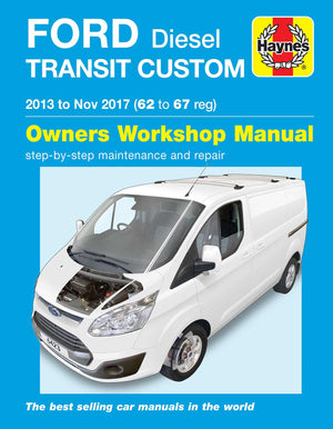 Ford Transit Custom Diesel (2013-Nov 2017) 62 to 67 Haynes Repair Manual