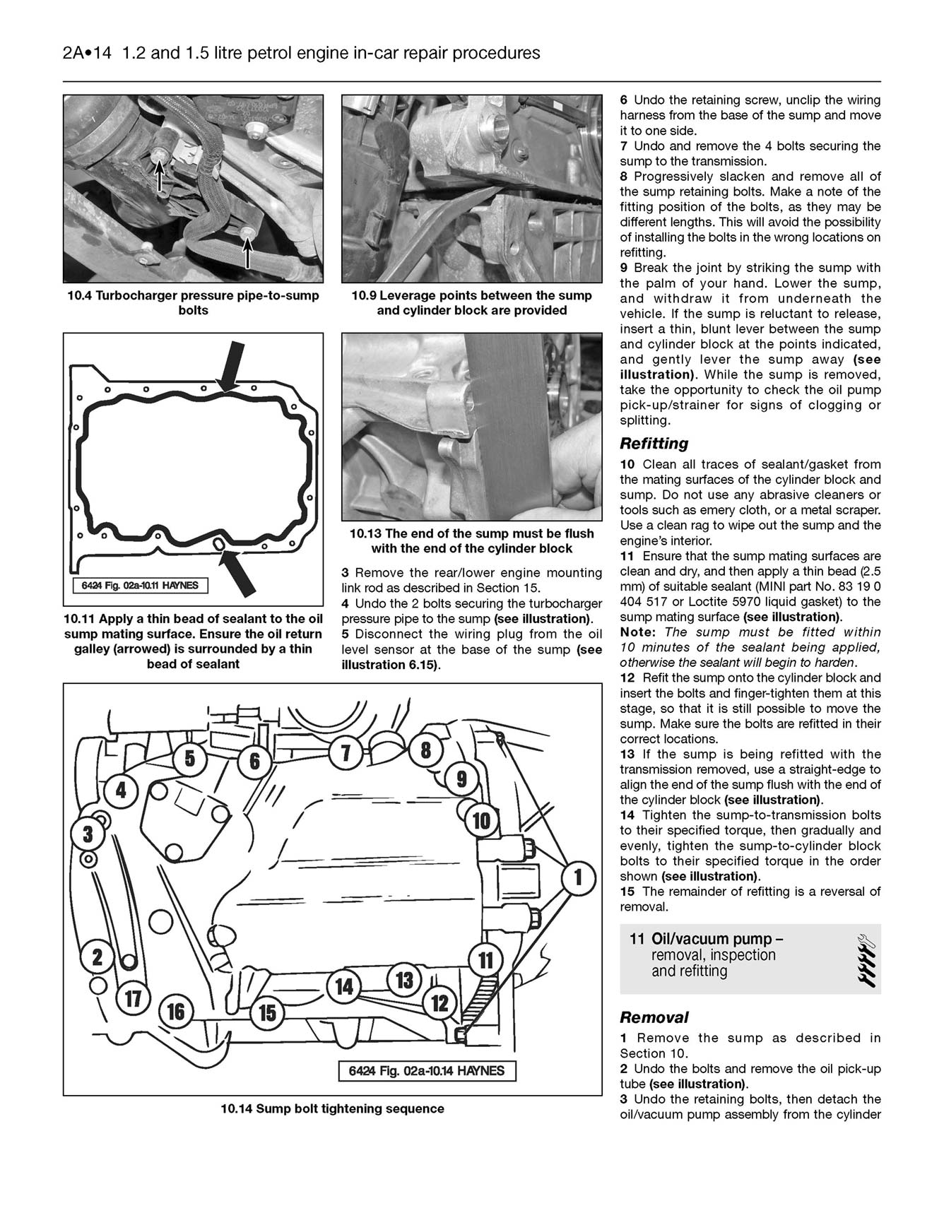 Mini Petrol & Diesel (March 2014-2018) Haynes Repair Manual