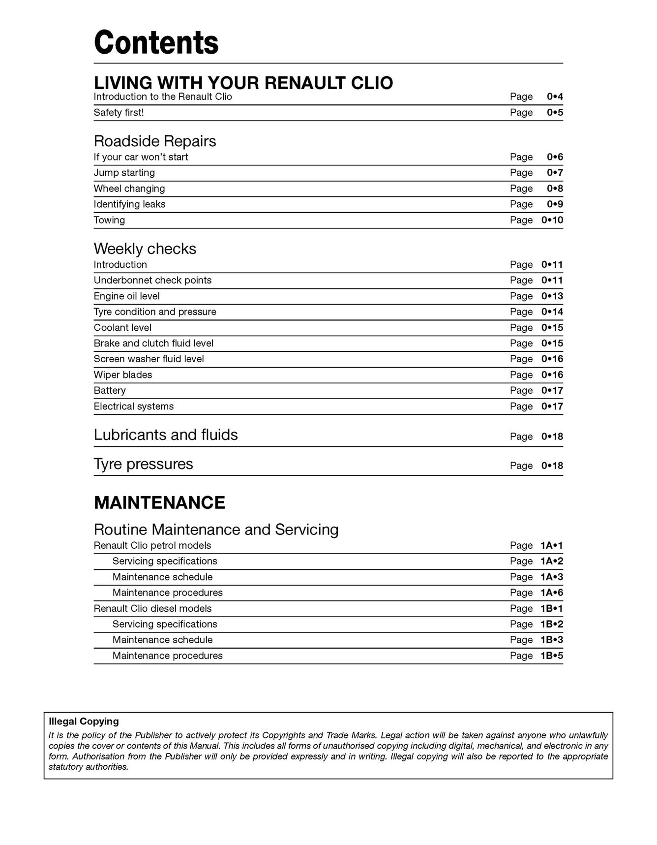 Renault Clio Petrol & Diesel (2013-2018) 62 to 18 Haynes Repair Manual