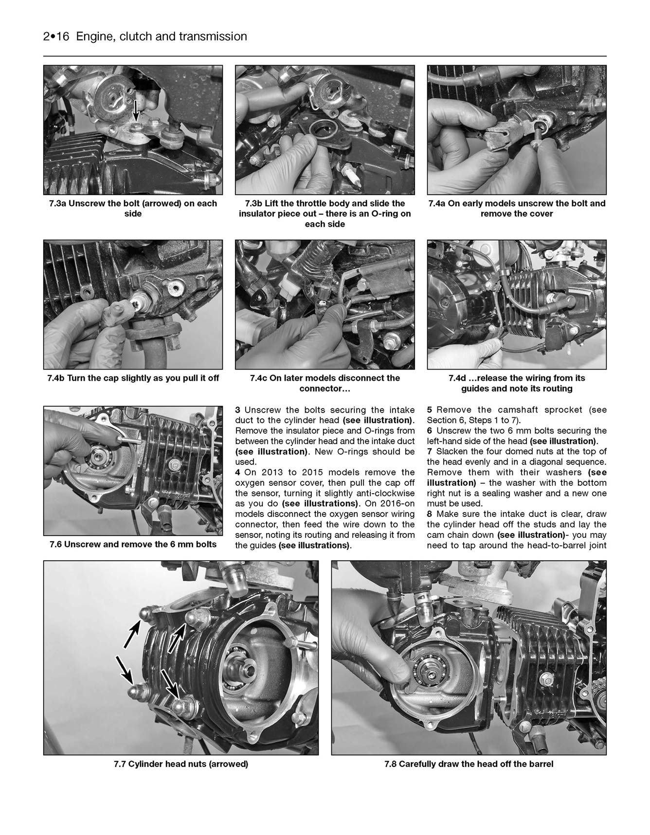 Honda MSX125 (Grom) (2013-2018) Haynes Repair Manual