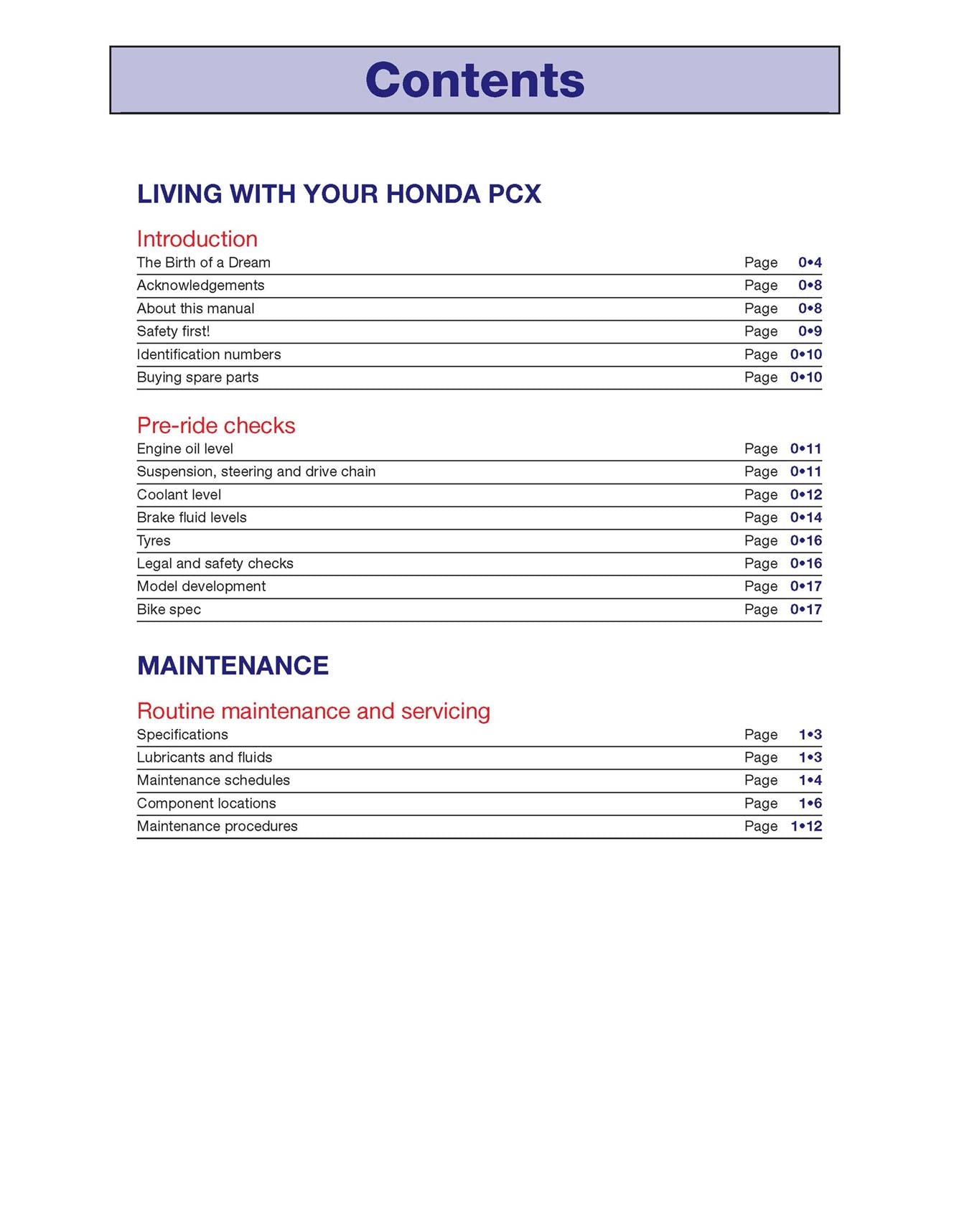 Honda PCX125 & 150 Scooters (2010-2019) Haynes Repair Manual