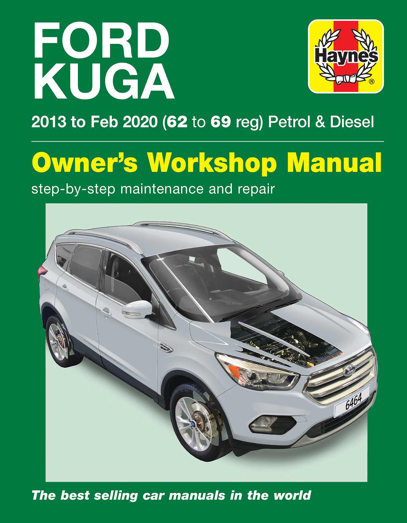 Ford Kuga 2013-Feb 2020 (62 to 69) Haynes Repair Manual