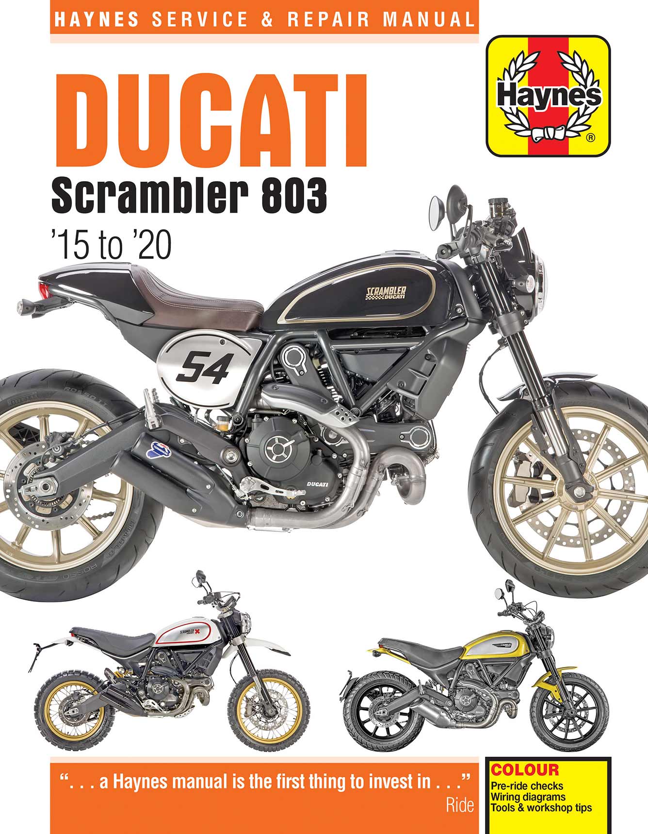 Ducati Scrambler 803 (2015-2020) Haynes Repair Manual