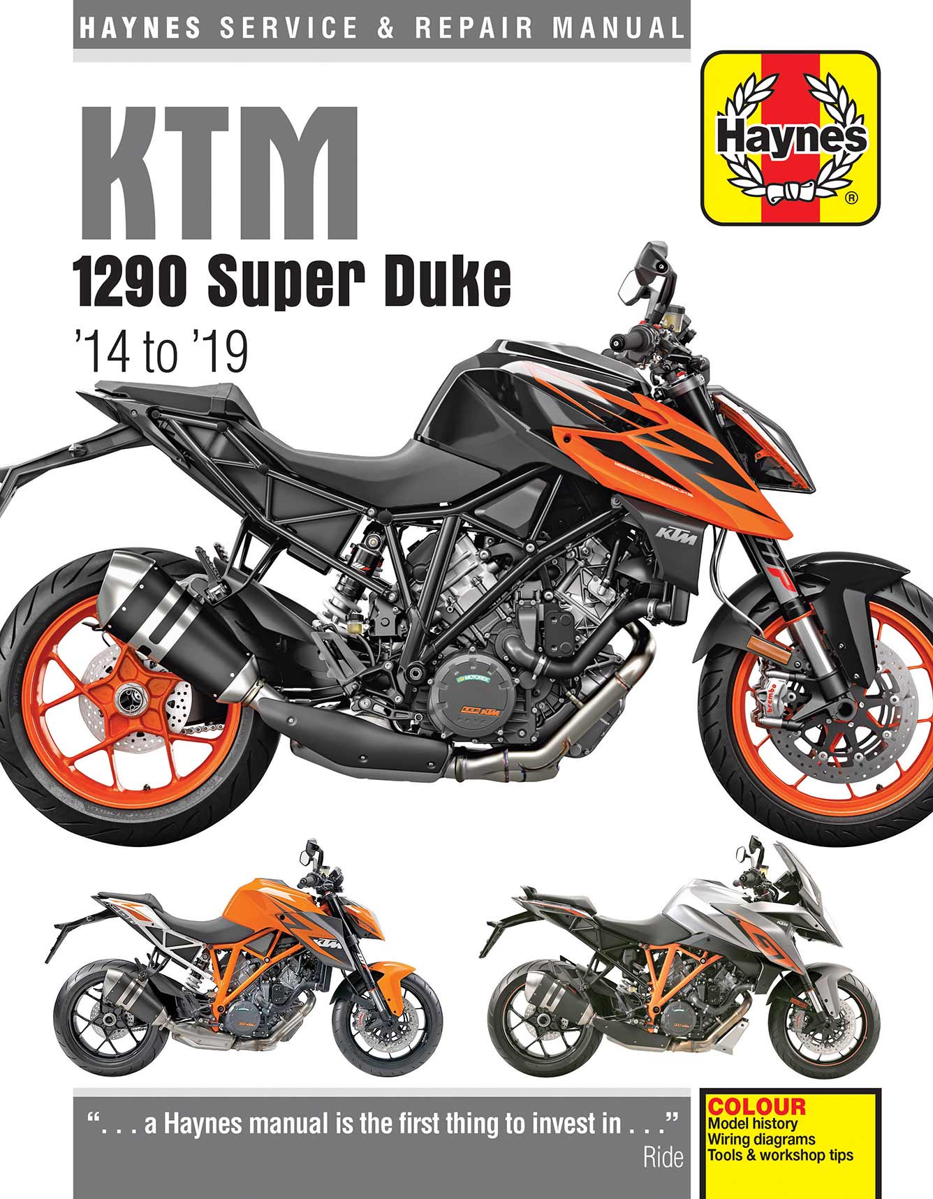 KTM 1290 Super Duke (2014-2019) Haynes Repair Manual